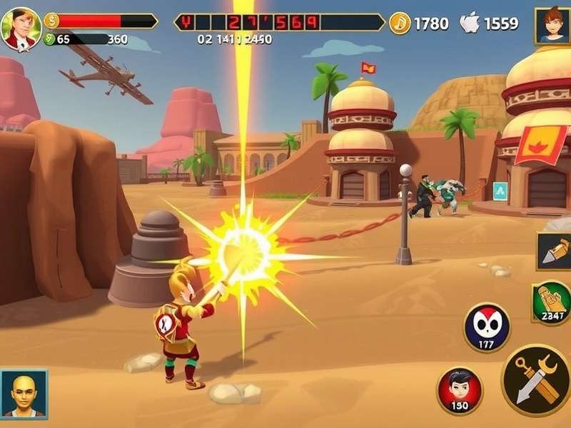 Sandy Surge Conqueror Gameplay Screenshot